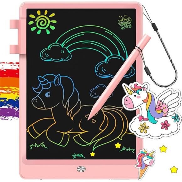 LCD Writing Tablet, Doodle Board Toys Gifts for 3-8 Year Old Girls Boys, 10 Inch - Picture 7 of 7